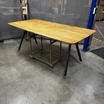 bert plantagie Eettafel Parade 3.0, 100 tot 150 cm, Eikenhout, 200 cm of meer, Ophalen of Verzenden