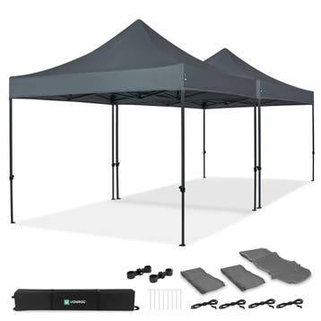 Partytent - 6x3m - Premium easy-up Partytent | set incl. 2x, Verzenden, Nieuw