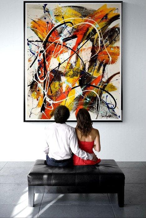 Luc Mora - Implusion - XXL, Antiek en Kunst, Kunst | Designobjecten
