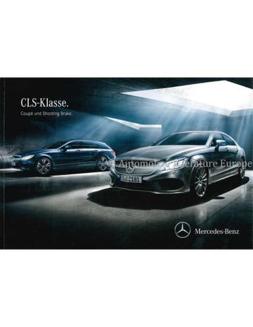 2015 MERCEDES BENZ CLS-KLASSE BROCHURE DUITS, Nieuw, Author