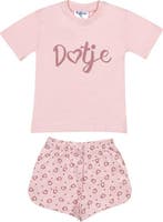 Fun2wear - kinder - meisjes - shortama - Dotje - Roze - m..., Verzenden, Nieuw, Meisje
