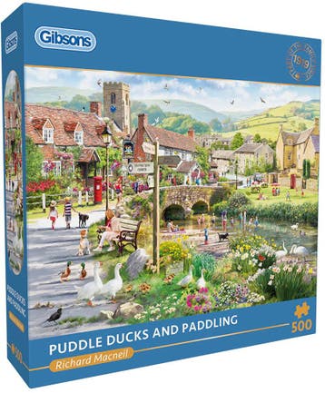Richard Macneil - Puddle Ducks & Paddling Puzzel (500, Verzenden, Nieuw