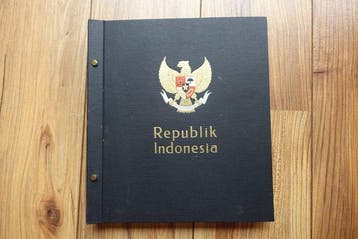 Indonesië 1949/1978 - DAVO album Republik Indonesia met, Gestempeld
