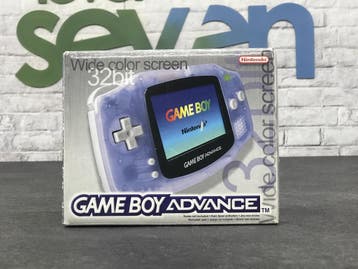 Gameboy Advance Transparent Blue [Complete], Ophalen of Verzenden, Zo goed als nieuw