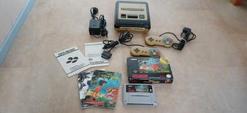 Nintendo - Snes - Goud en Zwart. - Videogameconsole + games, Nieuw