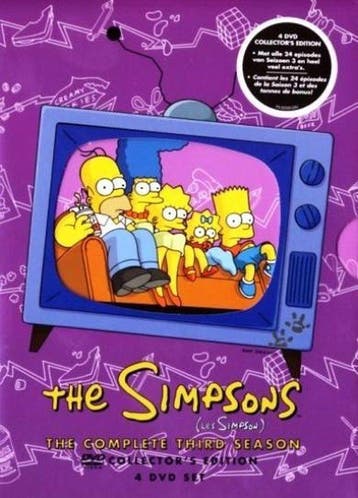 dvd film box - The Simpsons - Seizoen 3 - The Simpsons -..., Verzenden, Zo goed als nieuw