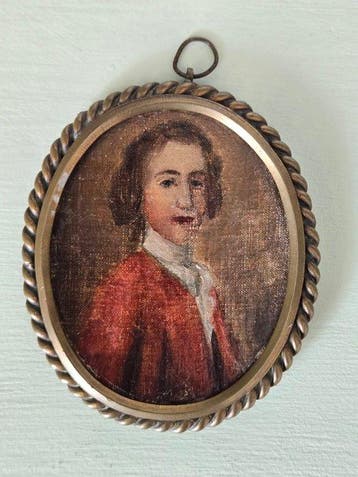 Fotolijst - Koper - Portret van Henry Hyde, Antiek en Kunst