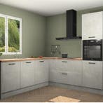 Beton opal keuken Willemstad 121874, Huis en Inrichting, Keuken | Complete keukens, Verzenden, Nieuw