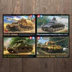 Tamiya 1:48 - Modelauto (4) - German Heavy Tank Destroyer, Nieuw