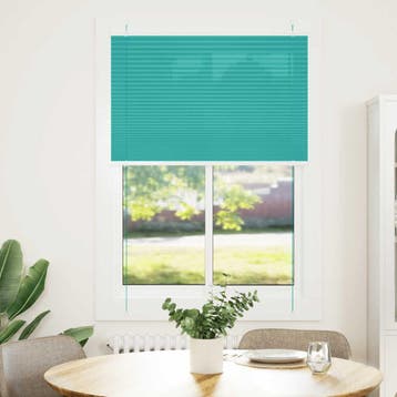 vidaXL Plissé rolgordijn 90x100 cm stofbreedte 89,4 cm, Verzenden, Nieuw, Groen