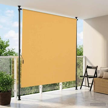 vidaXL Buiten Rolgordijn Zand 200 x 270 cm, Verzenden, Nieuw