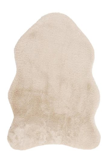 Organisch Vloerkleed | Cosy | Uni | Beige | 60x90 cm, Verzenden, Nieuw