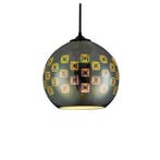LED Hanglamp met Glas 3D Rond - Spectra Chroom - E27 Fitting, Ophalen of Verzenden, Nieuw