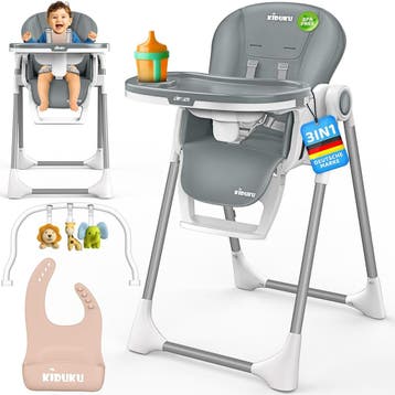Kinderstoel - Babystoel - Verstelbaar - 0-36 maanden - Grijs, Kinderen en Baby's, Kinderstoelen, Verzenden, Zo goed als nieuw