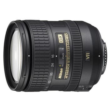 Nikon AF-S DX 16-85mm f/3.5-5.6 G ED VR objectief -, Verzenden, Gebruikt, Nikon