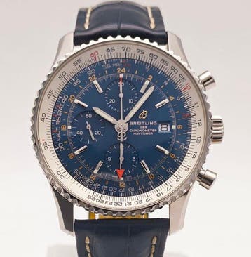 Breitling - Navitimer World Chronograph GMT - A24322 - Heren, Nieuw