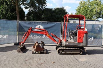 Veiling: Minigraver Volvo EC15D Diesel 12kW 2017, Ophalen, Graafmachine