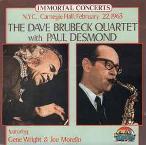 cd - The Dave Brubeck Quartet - N.Y.C., Carnegie Hall, Fe..., Verzenden, Zo goed als nieuw