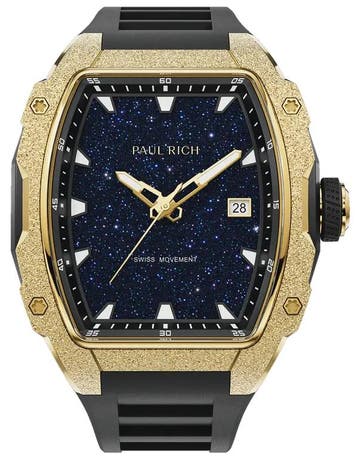 Paul Rich Astro Mason Gold FAS04 horloge 42.5 mm, Sieraden, Tassen en Uiterlijk, Horloges | Heren, Overige merken, Staal, Verzenden