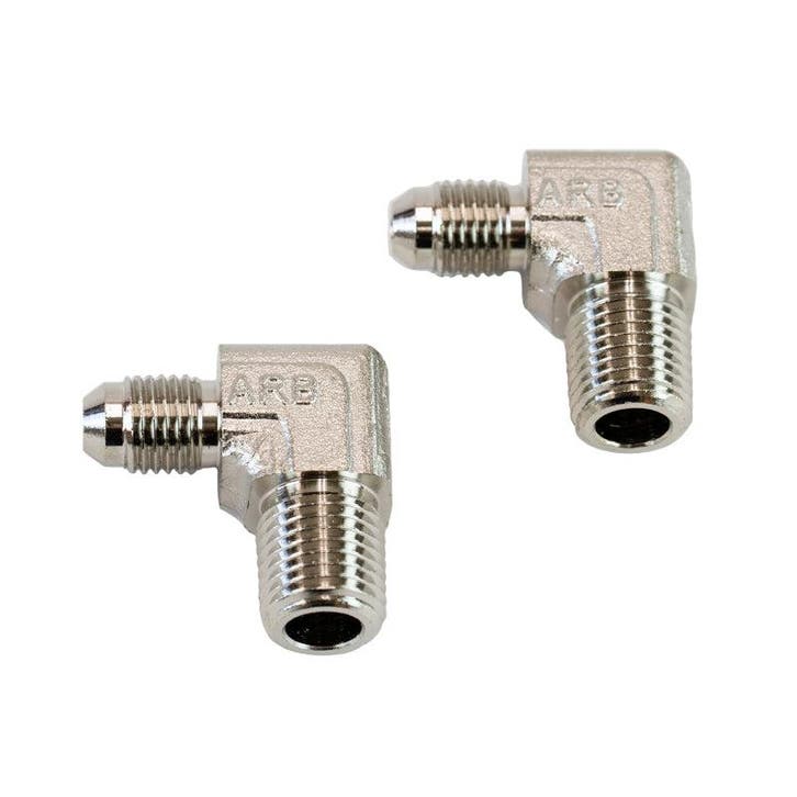 ARB 90 Elbow Jic4M 1/4NptM 2Pk, Doe-het-zelf en Verbouw, Compressors, Ophalen of Verzenden