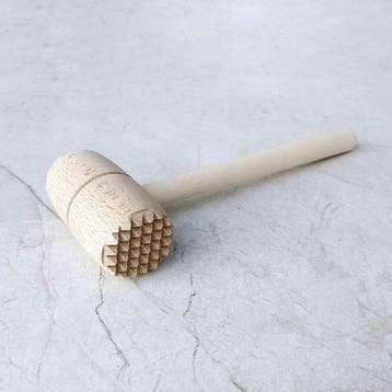 HOCHO Lykos Houten vleeshamer 280 mm, kop 110 x 50 mm, vo..., Ophalen of Verzenden, Nieuw
