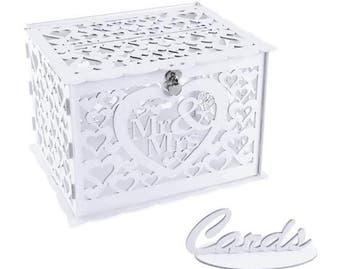 Veiling - Benjia Bruiloft cadeaukaartenbox, Gebruikt