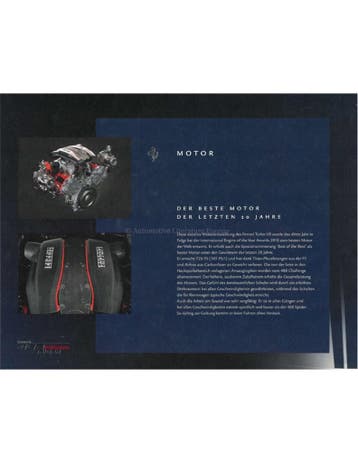 2018 FERRARI 488 PISTA SPIDER PORTFOLIO DUITS, Nieuw, Ferrari, Author