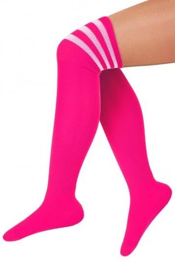 Cheerleader sokken pink/wit, Ophalen of Verzenden, Nieuw