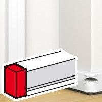 Legrand DLP eindplaat wandkanaal/zuil - 75613, Doe-het-zelf en Verbouw, Elektra en Kabels, Overige typen, Nieuw, Verzenden