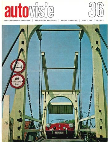 1966 AUTOVISIE MAGAZINE 36 NEDERLANDS, Nieuw, Author