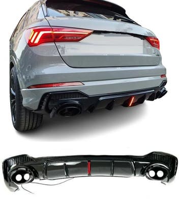 Diffuser | geschikt voor Audi | Q3 18- 5d suv | type F3 | al, Verzenden, Nieuw, Audi