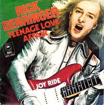 Rick Derringer - Teenage Love Affair, Ophalen of Verzenden, Gebruikt