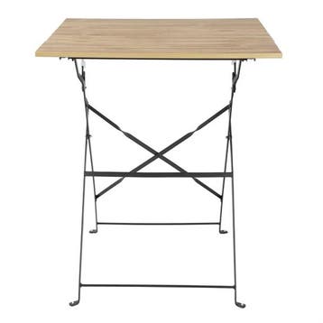 perth bestrating stijl vierkante tafel houteffect | 71(H)..., Verzenden, Nieuw in verpakking