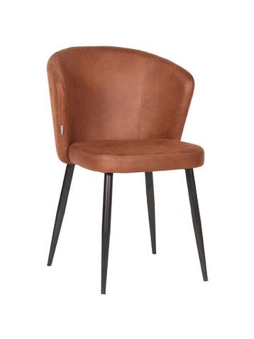 Stoel - Waylon - Microfiber - Cognac - G-Line, Verzenden, Nieuw in verpakking