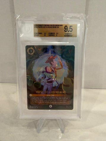 Disney - 1 Card - Disney Lorcana - Youve Got a Friend in Me, Nieuw