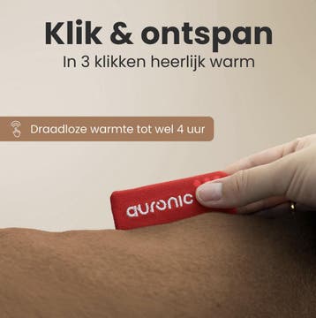 2dekans | Auronic elektrisch warmtekussen infrarood classic, Ophalen of Verzenden, Zo goed als nieuw