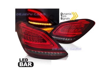 Facelift Look VOL LED Achterlichten voor Mercedes Benz C Kla, Ophalen of Verzenden