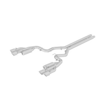 MBRP 18-19 Ford Mustang GT 5.0 3in Cat Back Quad Tip Race, Ophalen of Verzenden, Nieuw