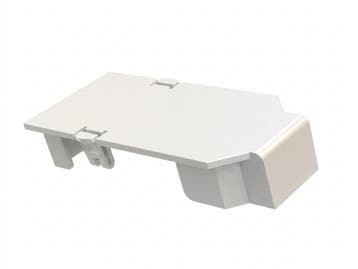 Gamecube Serial Port 1 cover - Pearl White, Ophalen of Verzenden, Zo goed als nieuw