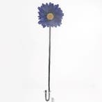 Gerbera 54 cm Blauw/Zwart Zijden bloemen / st, Ophalen of Verzenden, Nieuw