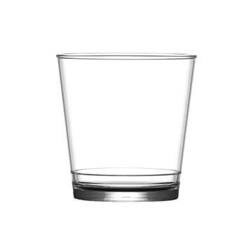 whiskeyglazen | kunststof | 256ml | (48 stuks), Verzenden