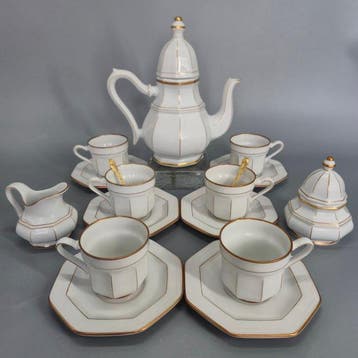 Elegantes Gallo Porzellan Teeservice – Leonardo Dekor 3001 -