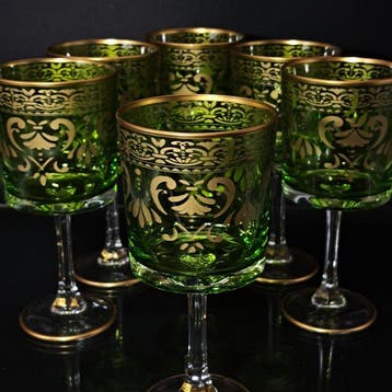 Artemisia - Drinkset - Arno Vino - Kristal, gouden zecchino