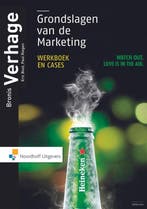 9789001818654 Grondslagen van de marketing, werkboek en c..., Verzenden, Zo goed als nieuw, Bronis Verhage