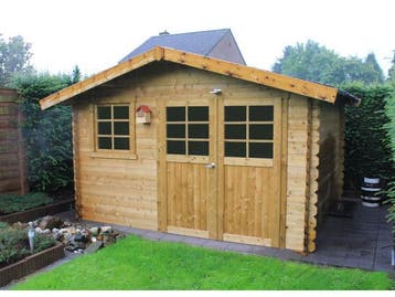 Veiling - tuinhuis Chimay geimpregneerd 3580x2980x2392, Nieuw