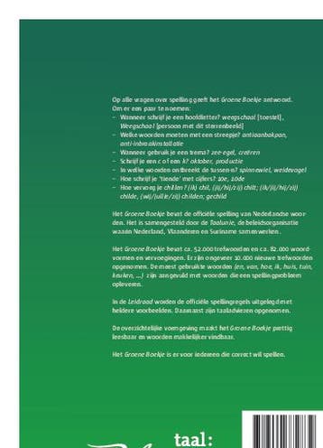 Het Groene Boekje 9789460772832, Boeken, Zo goed als nieuw