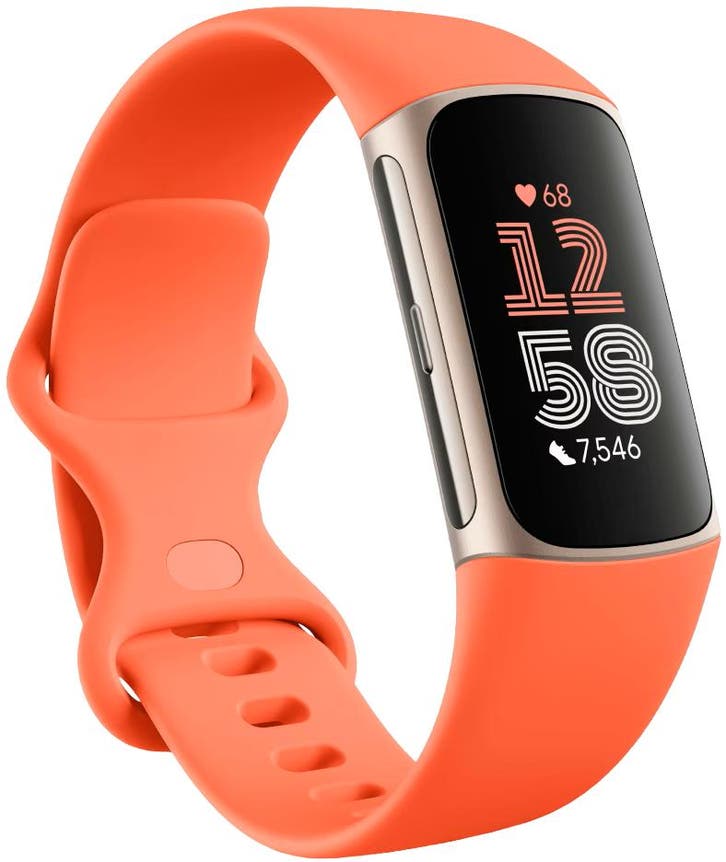 Fitbit Charge 6 - Koraal, Telecommunicatie, Wearable-accessoires, Refurbished, Verzenden