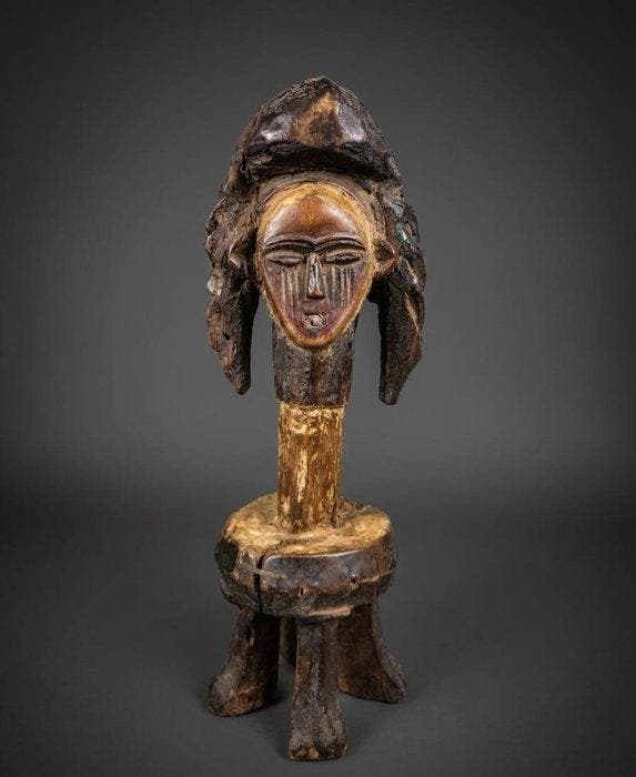 Reliekhouder Kwele - Gabon, Antiek en Kunst, Kunst | Niet-Westerse kunst