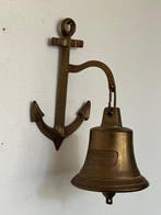 Decoratieve bel - MS BREMEN 1911 - Brons Bel / Messing Anker