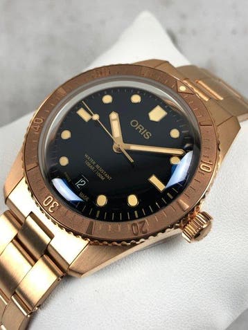 Oris - Divers Sixty Five Automatic Bronze - 01 733 7771, Nieuw